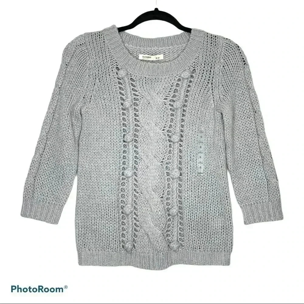 BNWT Old Navy Loose Knit Cable Sweater